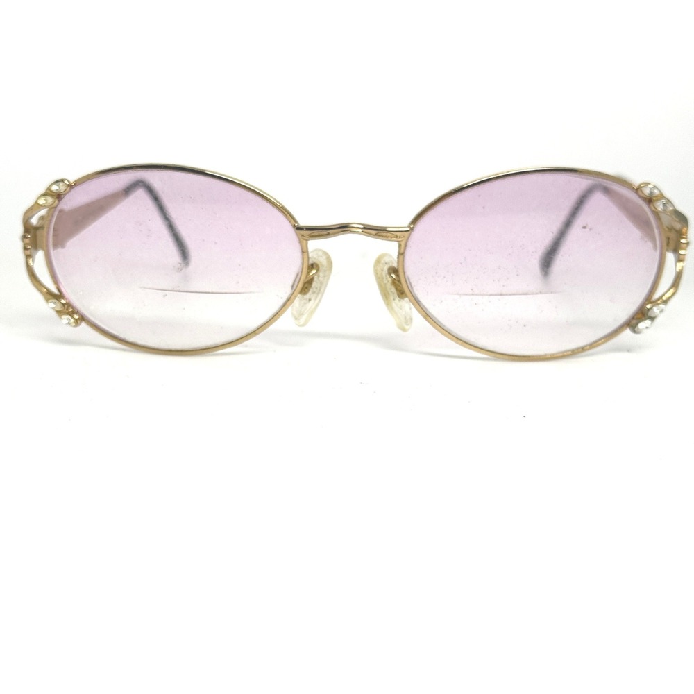 Cazal Champagne Series 6815 c.21 Gold Purple Tint Eyeglasses 54-19-135